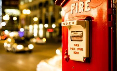 Distanza di protezione antincendio allarme antincendio